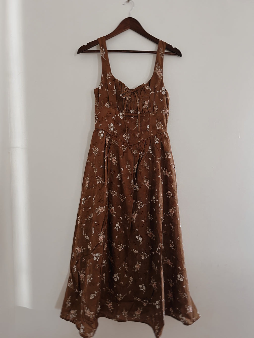 Prairie Dreams Eyelet Midi dress