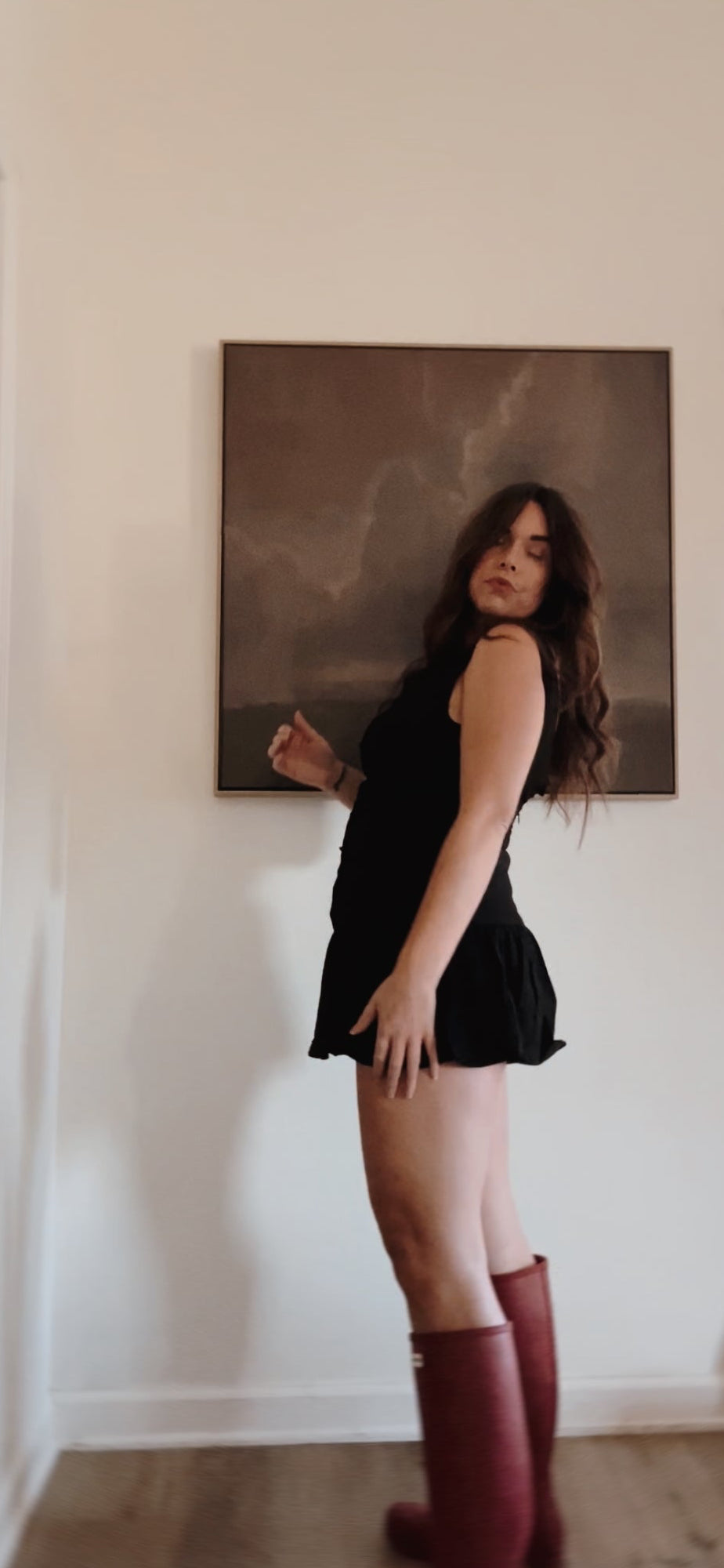 LBD Buttoned Ultra Mini Dress