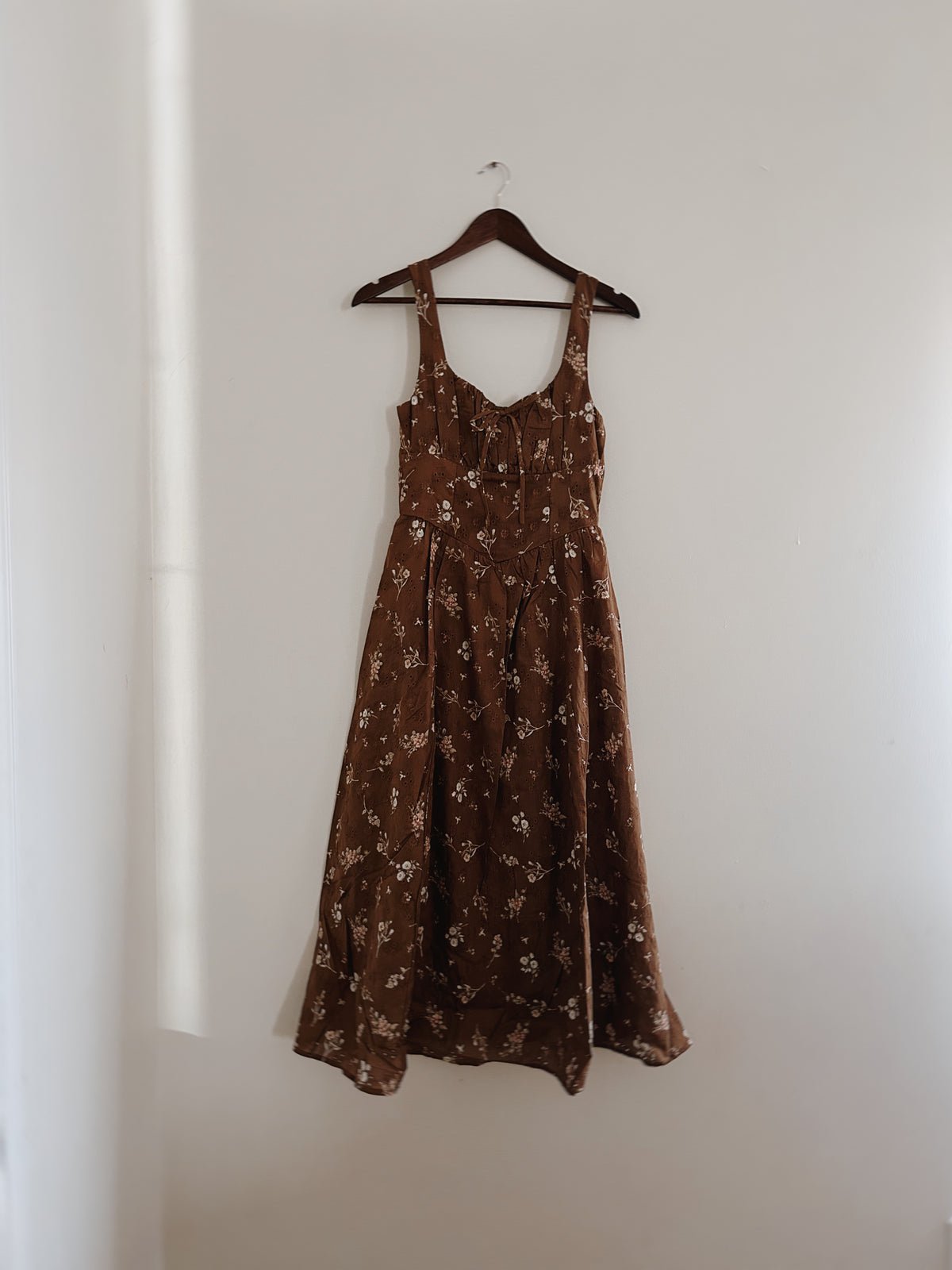 Prairie Dreams Eyelet Midi dress