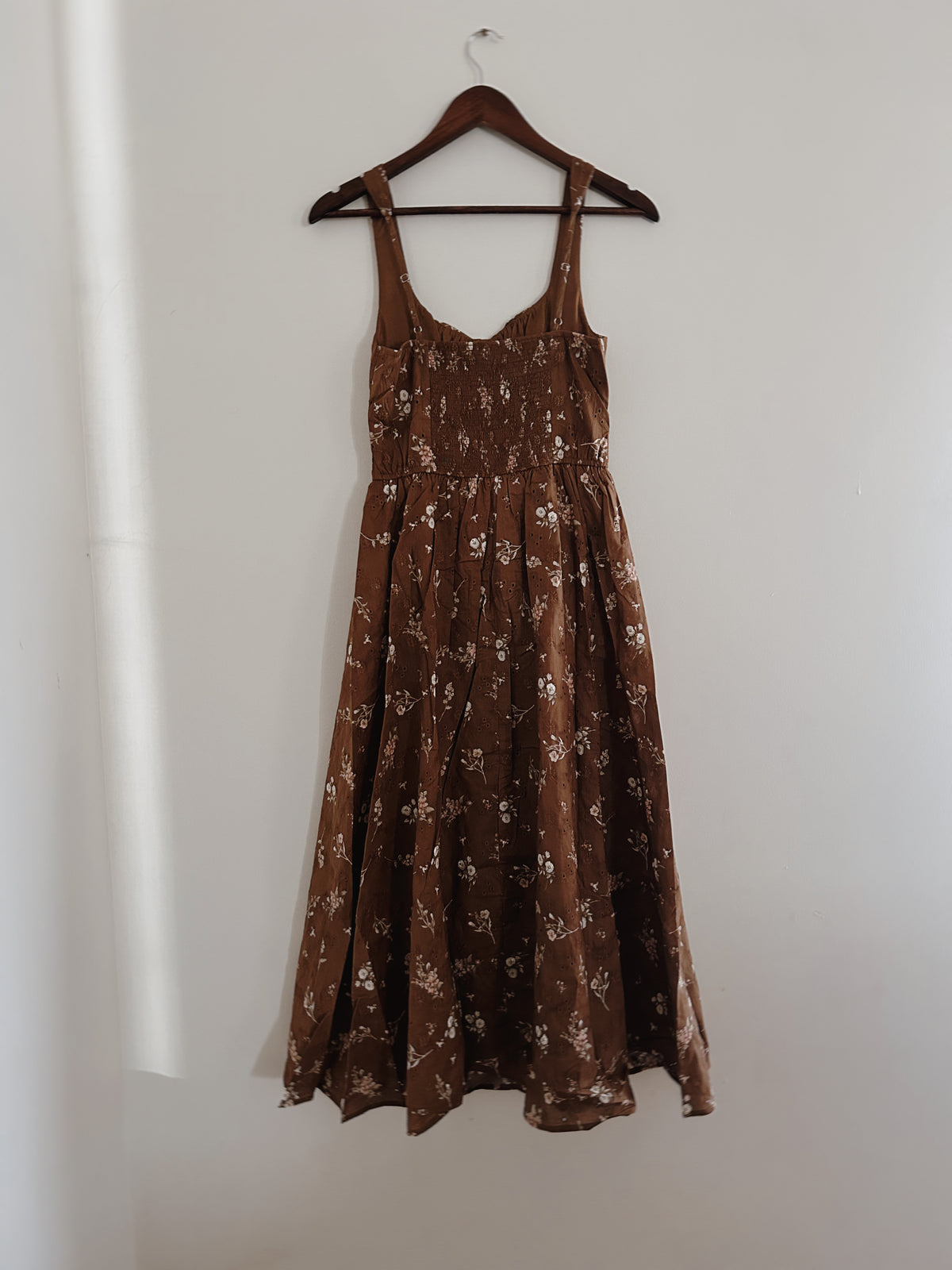 Prairie Dreams Eyelet Midi dress
