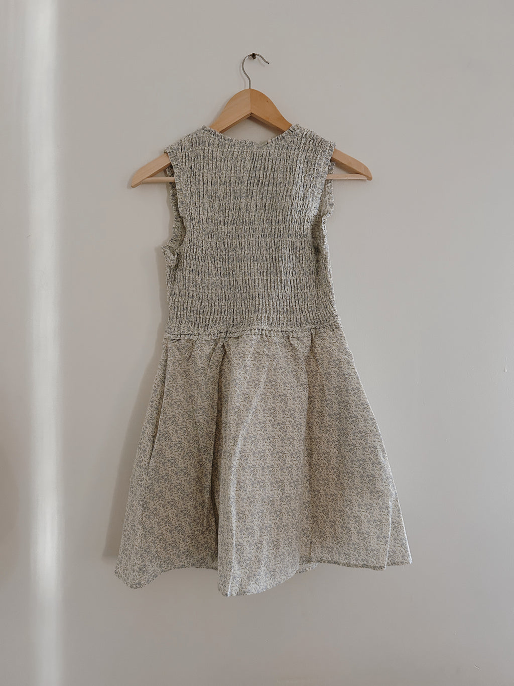 Ditsy Meadow Milkmaid Tie Front Dress