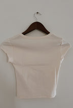 Wild & Western cropped tee