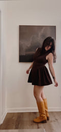 Wild Oak Suede Mini Dress