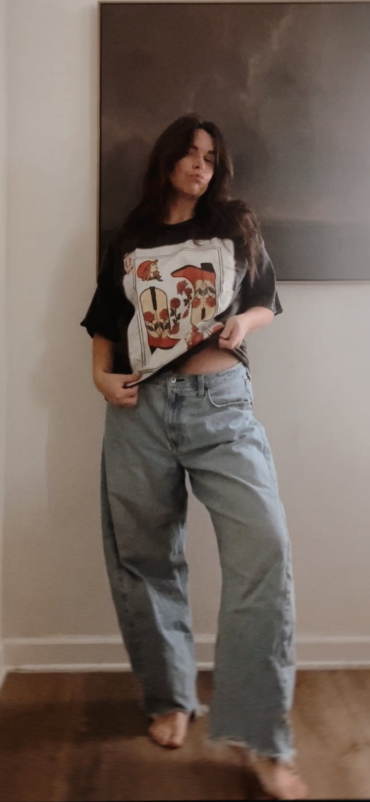 Queen Cowgirl Oversized Tee