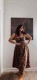 Prairie Dreams Eyelet Midi dress